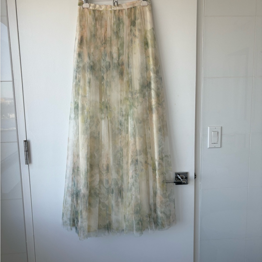 BHLDN Jenny Yoo Tulle skirt, like new!